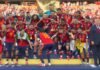Трамп та президент FIFA вручили збірній Іспанії кубок ЧС-2026