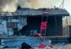 Ворог знищив вантажне відділення "Нової пошти" у Прилуках