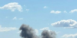 росія атакувала Павлоград, виникла пожежа