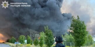 Прем'єр: через атаку рф уже 40 постраждалих, у Борисполі удар по продуктових складах і об'єктах Червоного Хреста