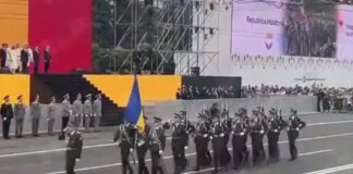 Українські військові взяли участь у параді до Дня незалежності Молдови (відео)