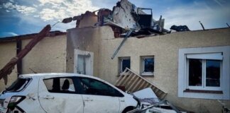 У Франції смерч пошкодив сотні будинків та травмував понад 40 людей