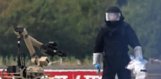 Робот-сапер знешкодив дрон із вибухівкою біля українського літака в Німеччині